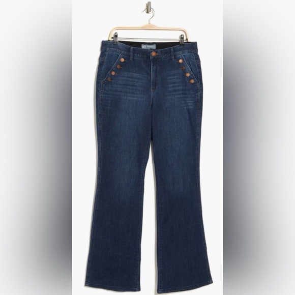 Brand new Wit and Wisdom flare denim - Picture 2 of 3